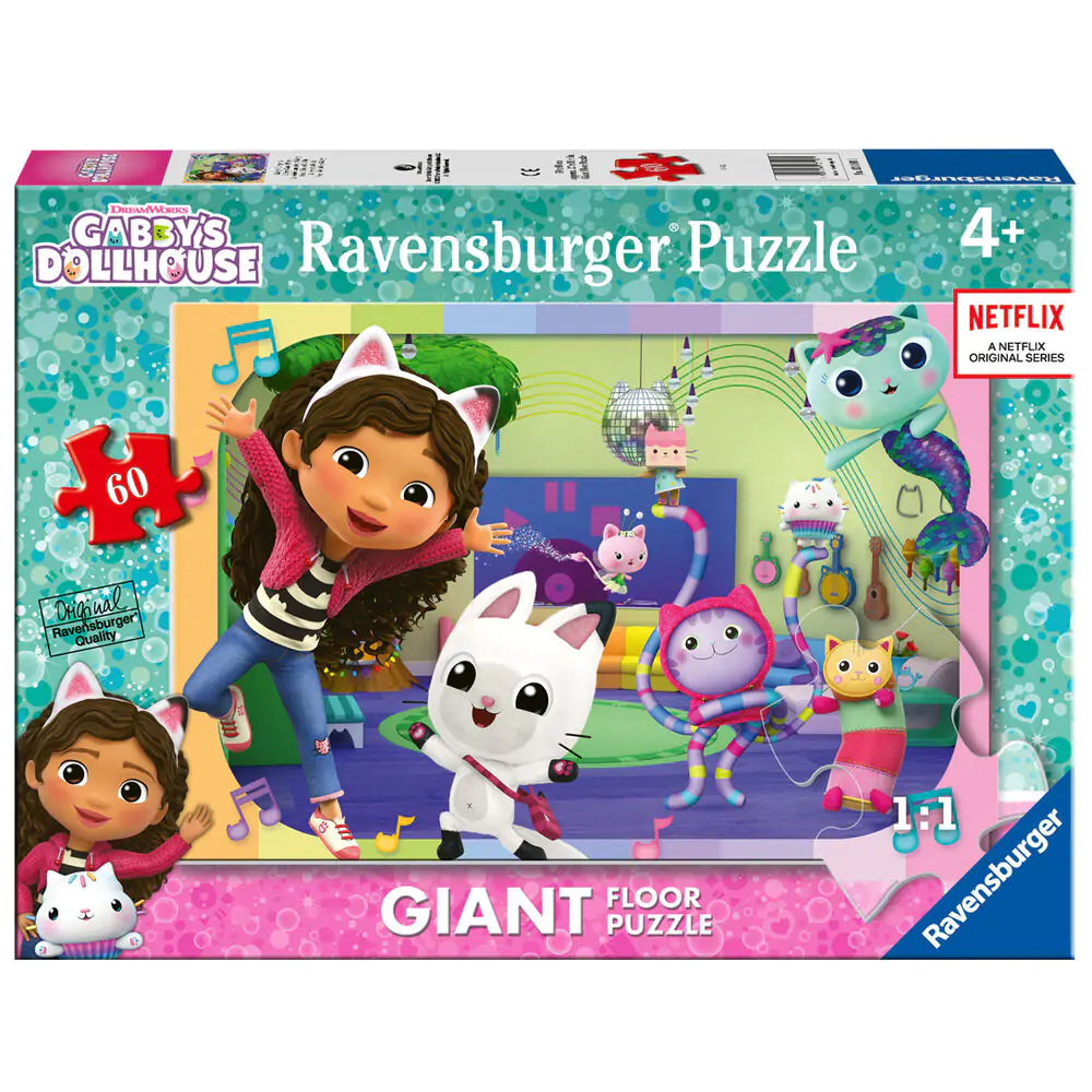 Gabi babaháza giant puzzle 60db-os termékfotó
