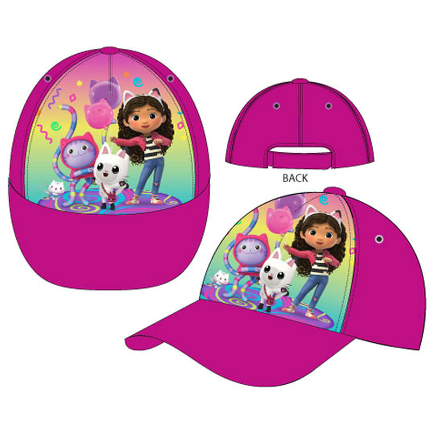 Gabi babaháza Kitty Crew gyerek baseball sapka 52 cm termékfotó
