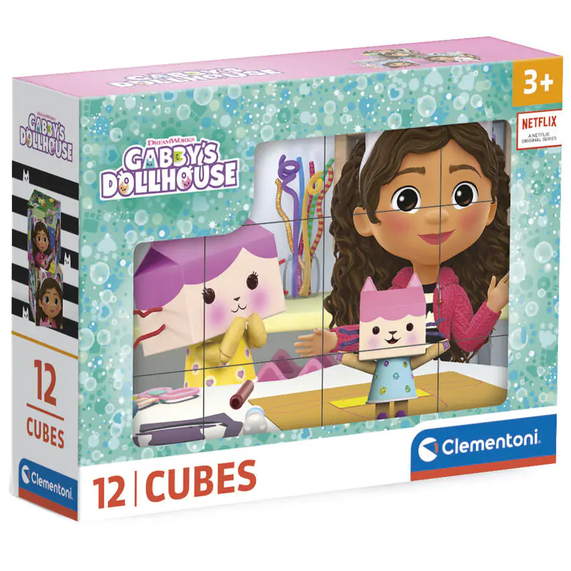 Gabi babaháza kocka puzzle 12db-os termékfotó