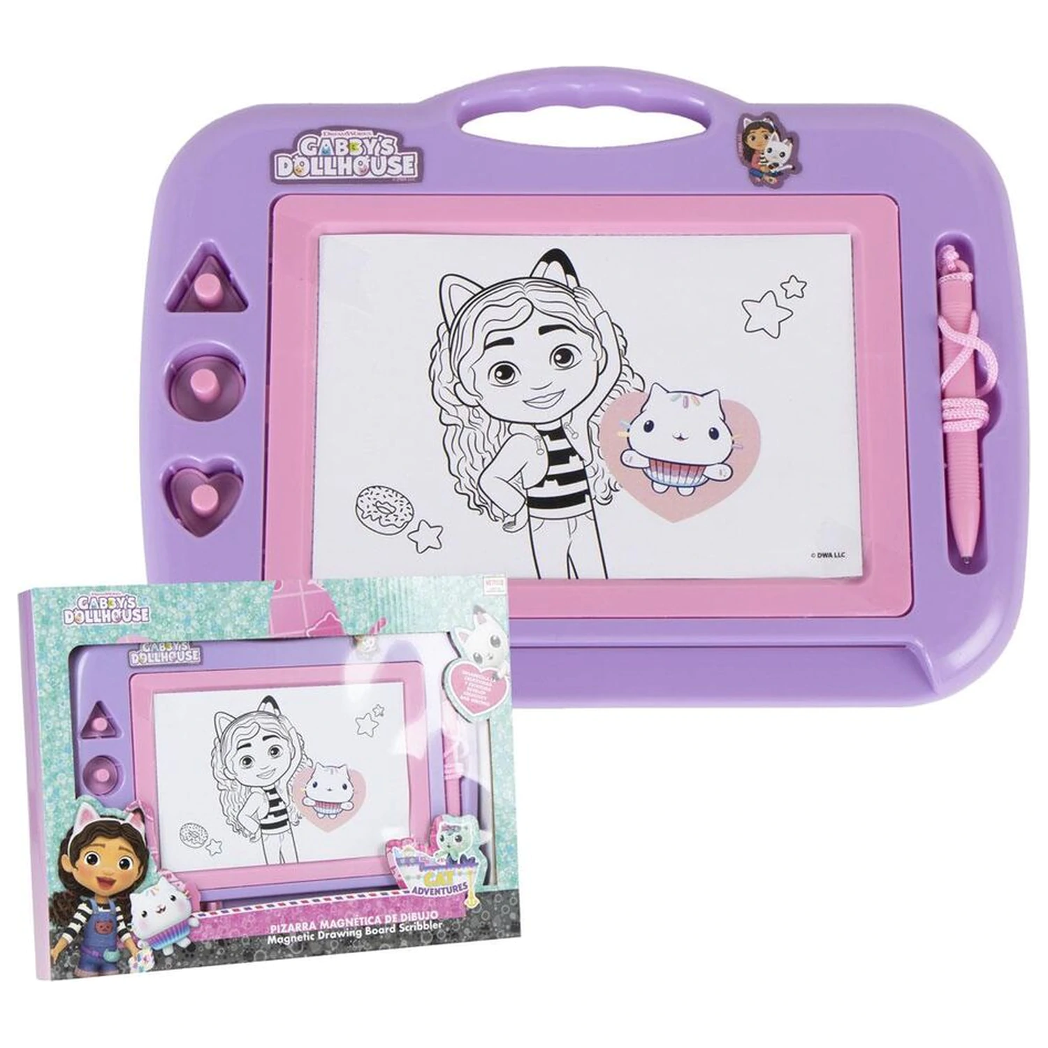 Gabi babaháza mágneses rajztábla termékfotó