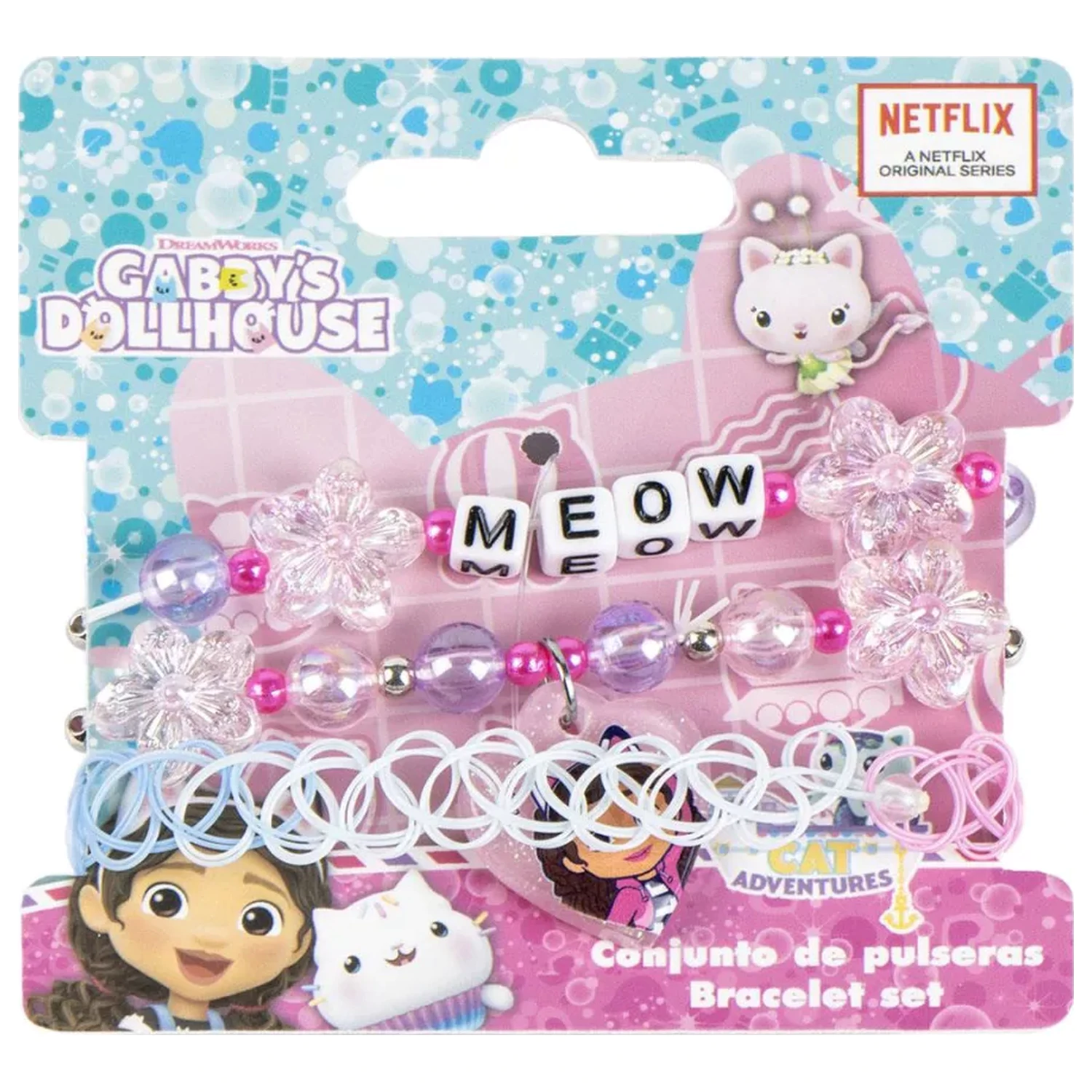 Gabi babaháza Meow karkötő szett 3 db-os termékfotó
