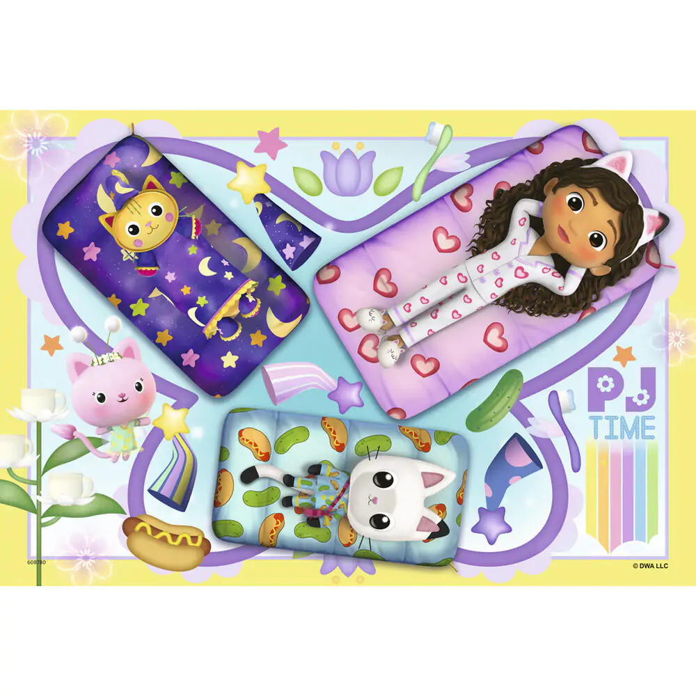 Gabi babaháza puzzle 2x12db-os termékfotó