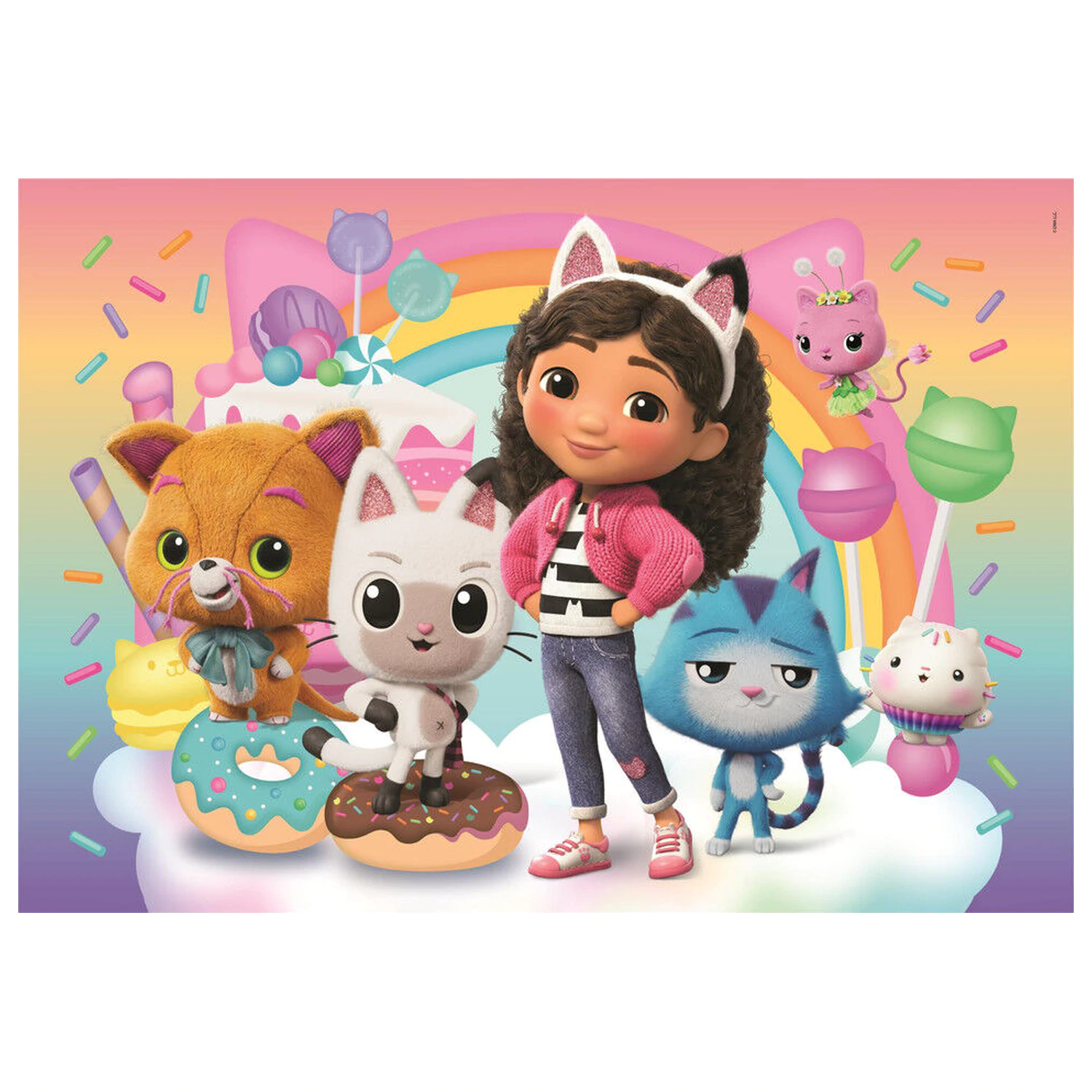 Gabi babaháza puzzle 2x20db-os termékfotó