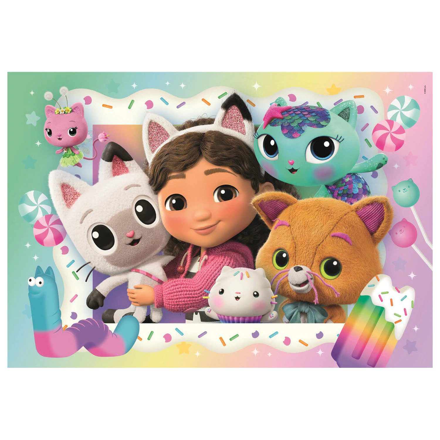 Gabi babaháza puzzle 2x20db-os termékfotó