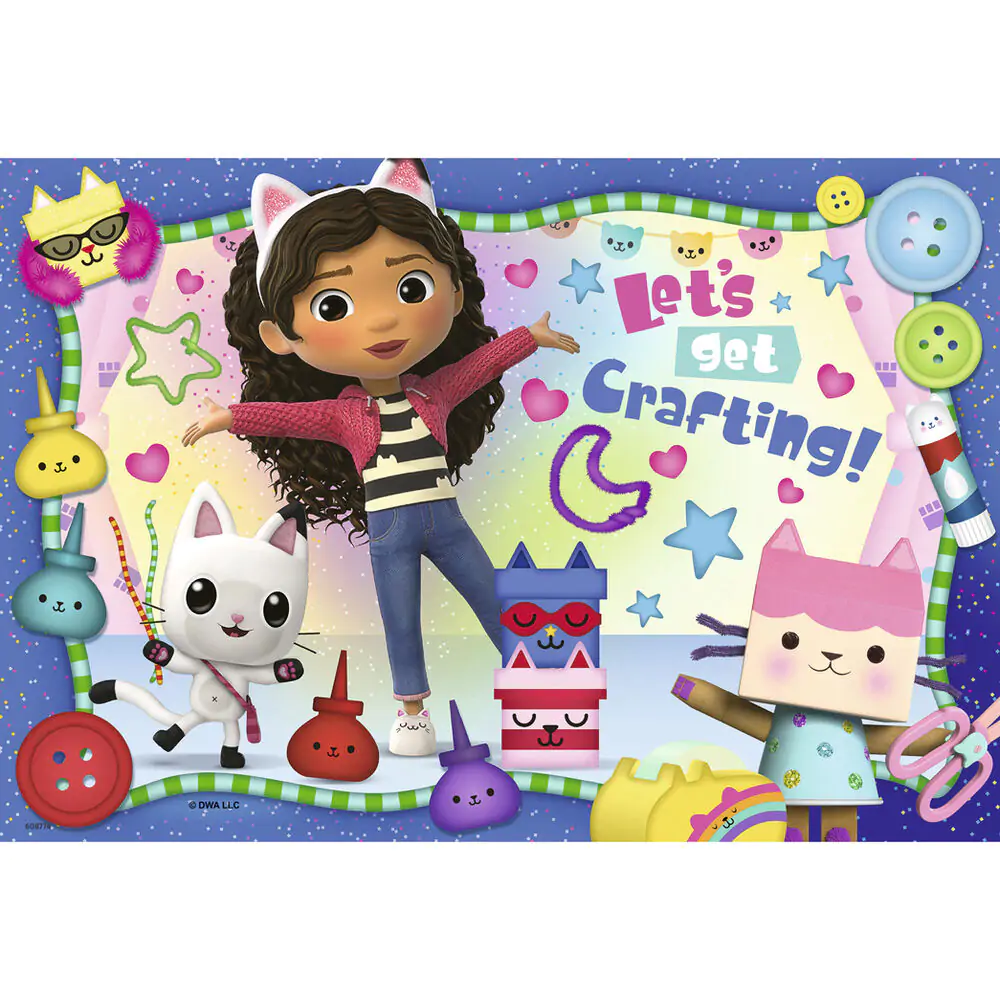 Gabi babaháza puzzle 2x24db-os termékfotó