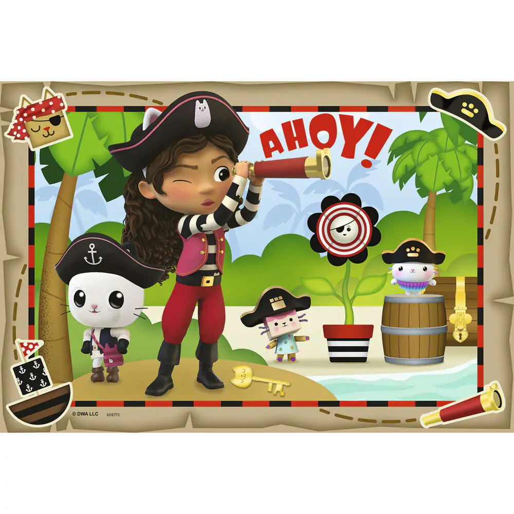 Gabi babaháza puzzle 2x24db-os termékfotó