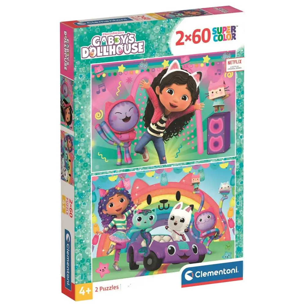 Gabi babaháza puzzle 2x60db-os termékfotó