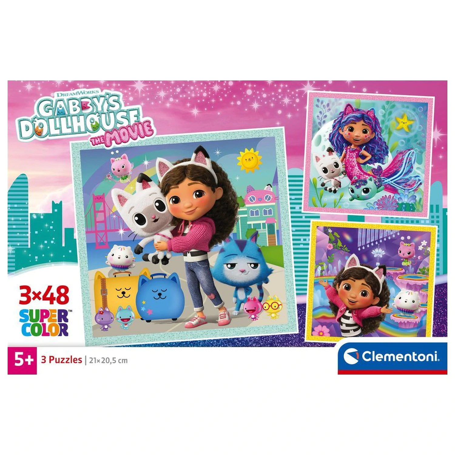 Gabi babaháza puzzle 3x48db-os termékfotó