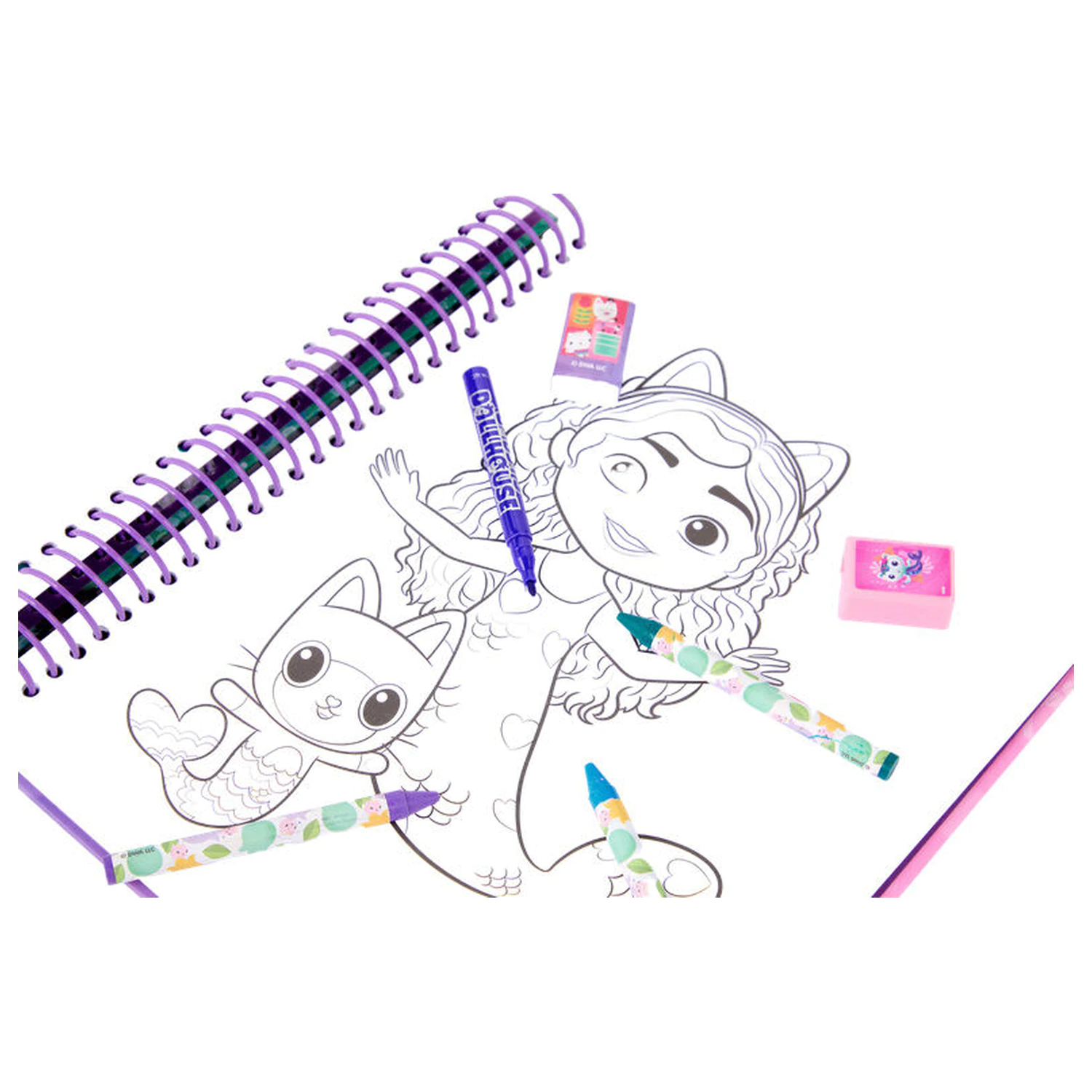 Gabi babaháza színező szett termékfotó