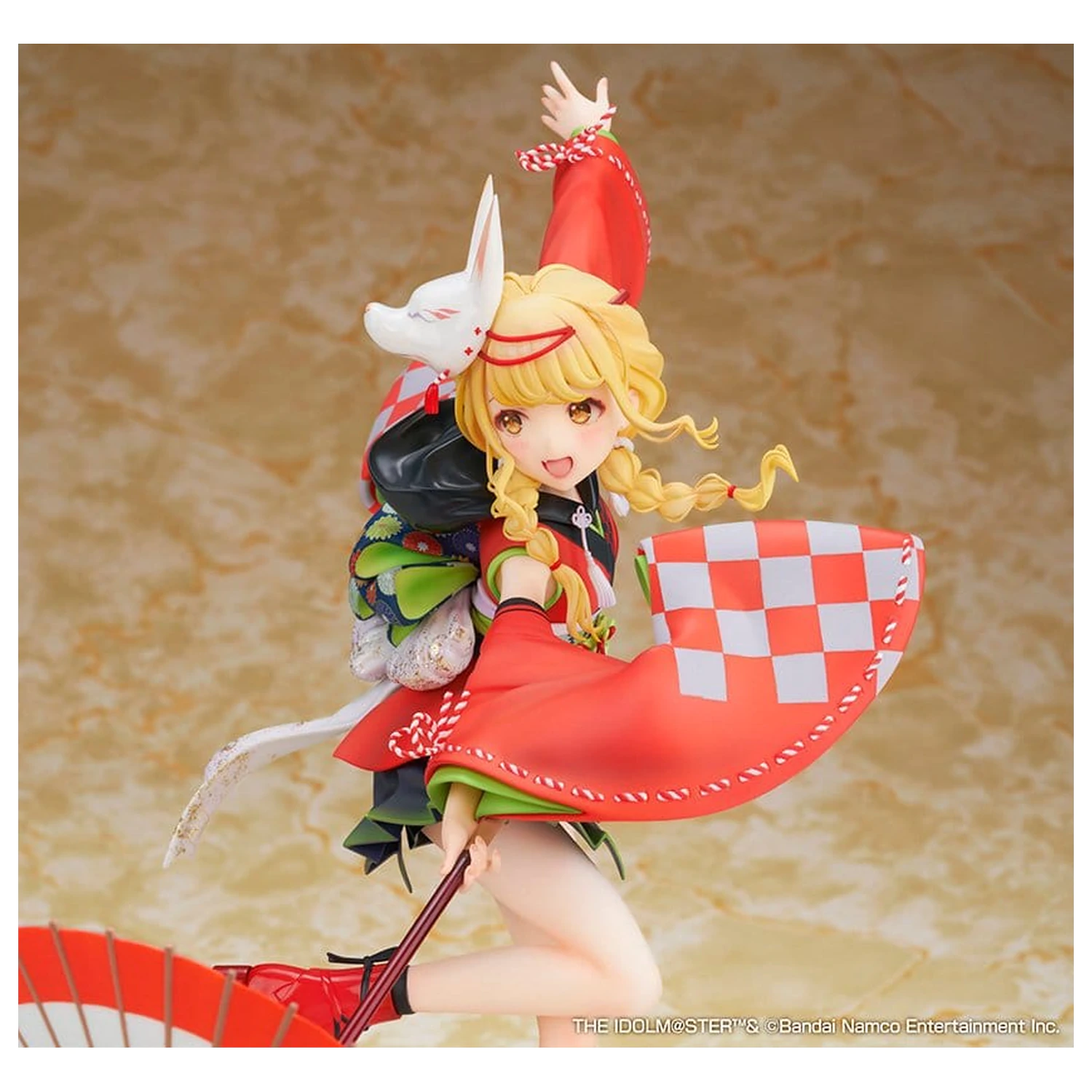 Gakuen The Idolmaster 1/7 Kotone Fujita Kamurogiku Ver. PVC figura 27 cm termékfotó