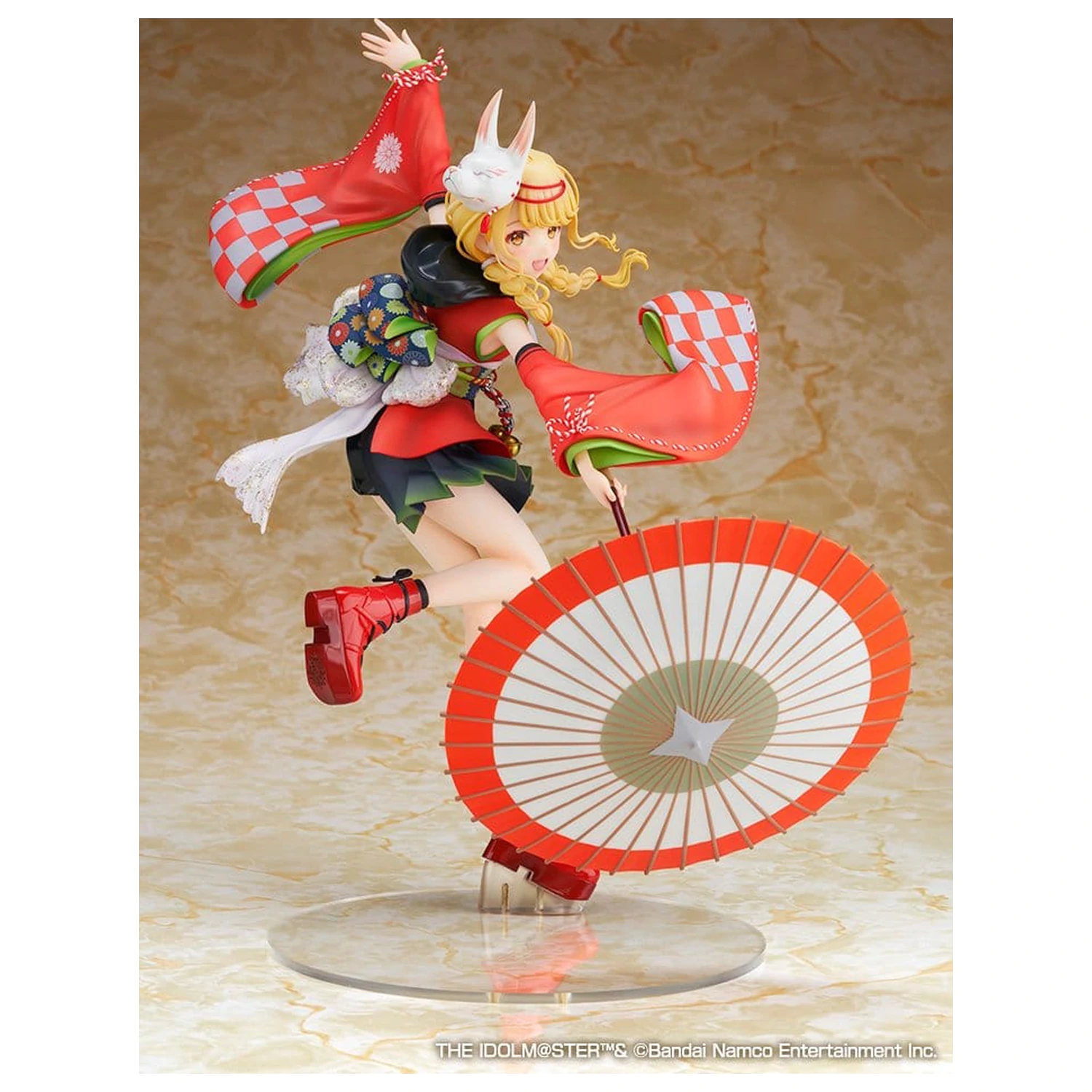 Gakuen The Idolmaster 1/7 Kotone Fujita Kamurogiku Ver. PVC figura 27 cm termékfotó