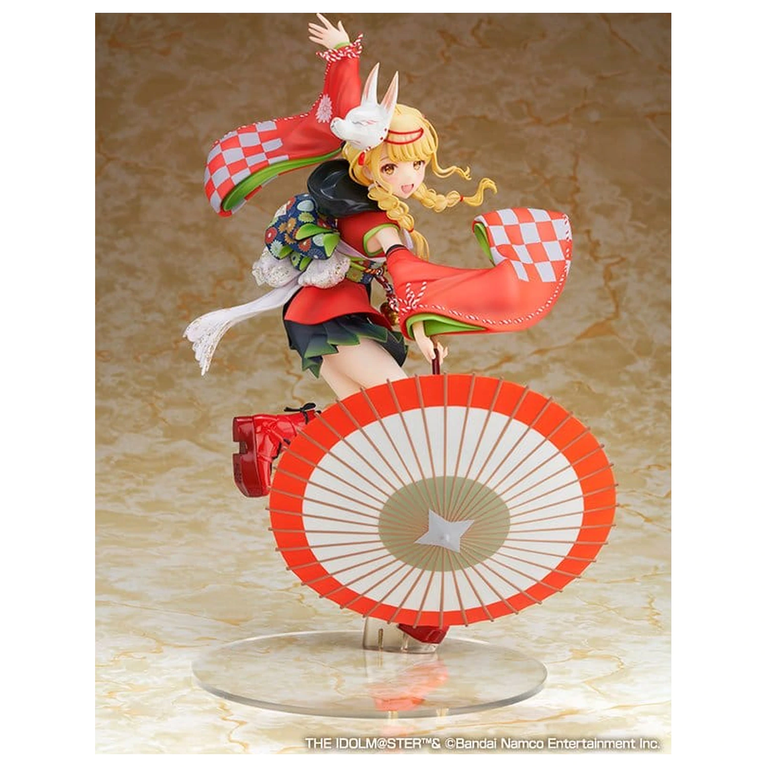 Gakuen The Idolmaster 1/7 Kotone Fujita Kamurogiku Ver. PVC figura 27 cm termékfotó