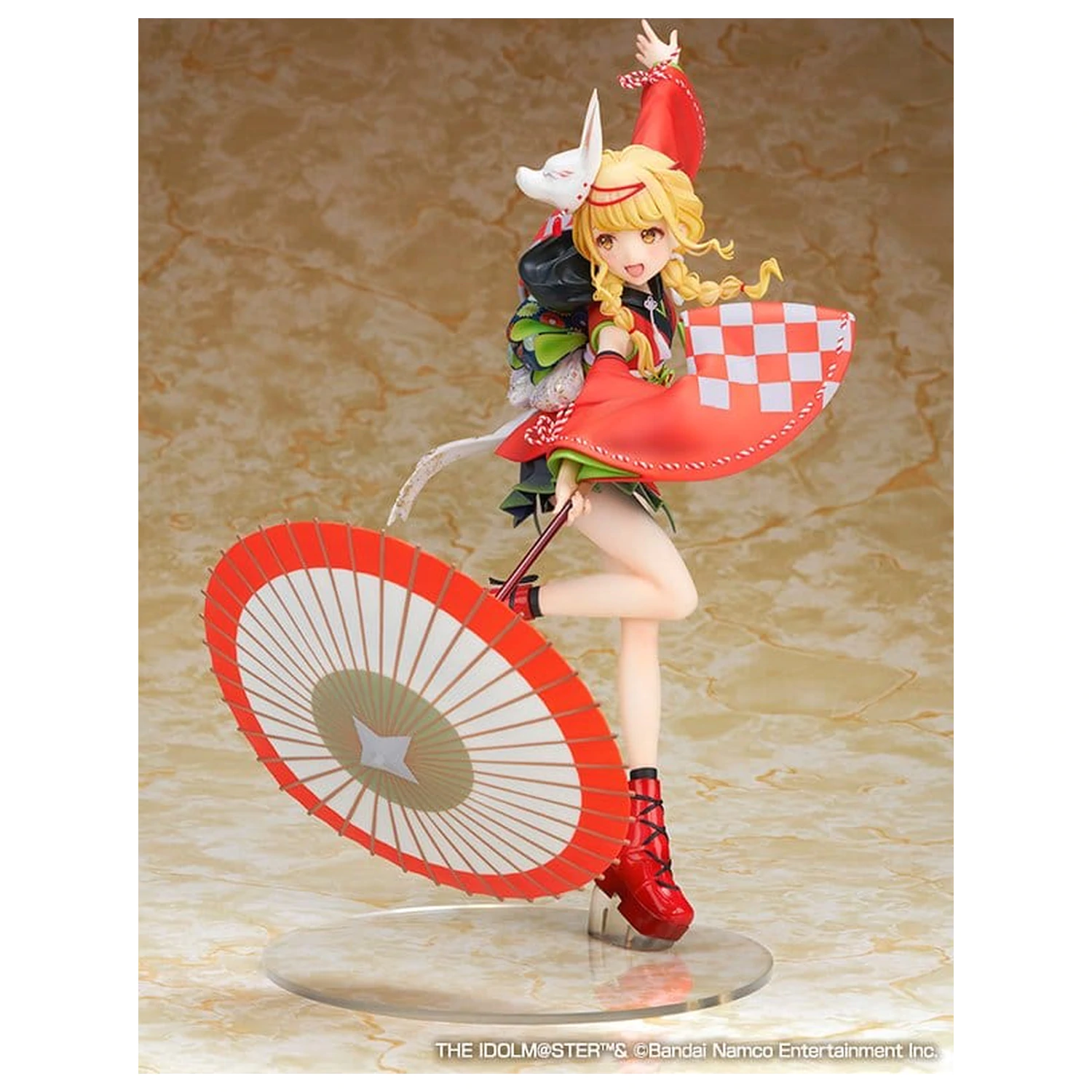 Gakuen The Idolmaster 1/7 Kotone Fujita Kamurogiku Ver. PVC figura 27 cm termékfotó