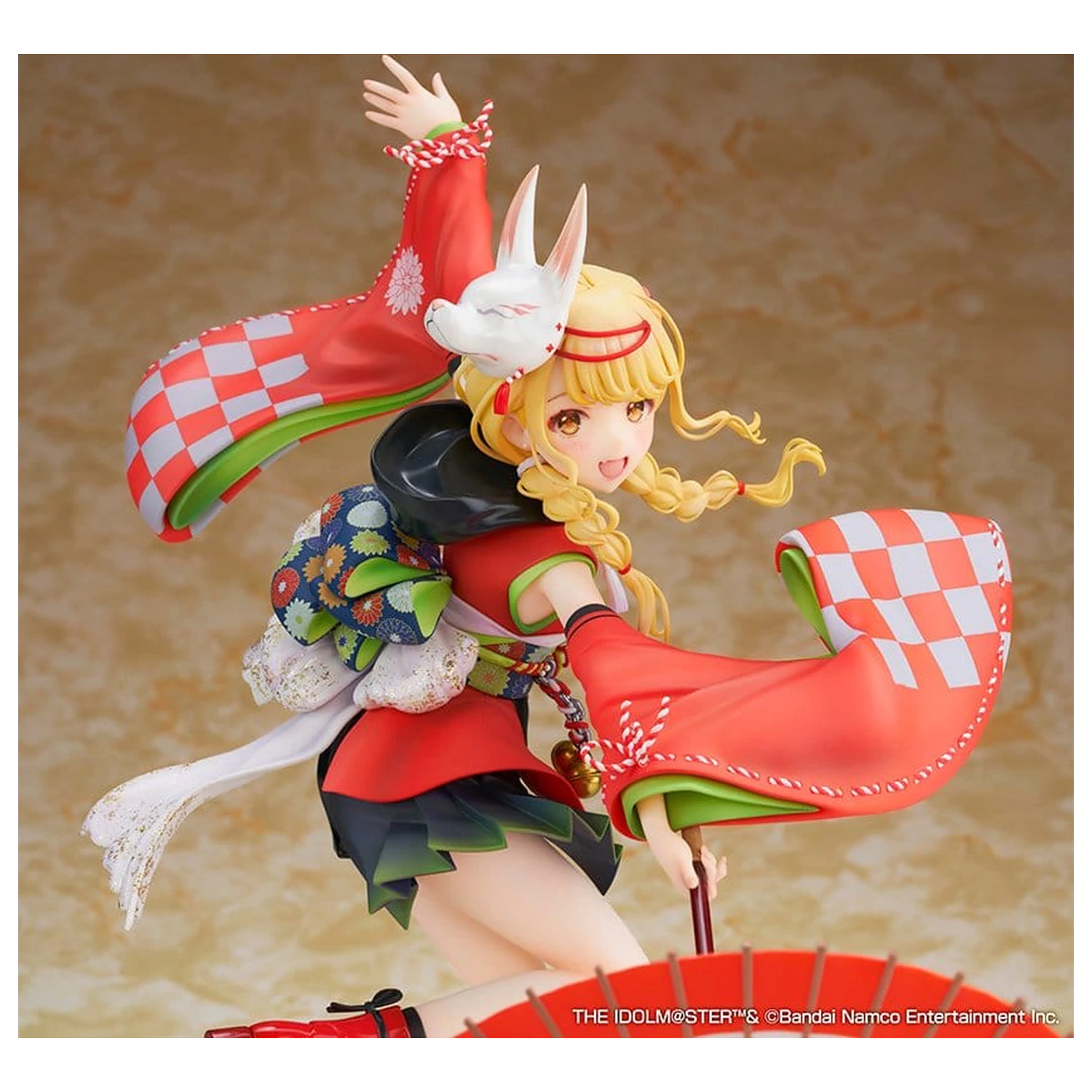 Gakuen The Idolmaster 1/7 Kotone Fujita Kamurogiku Ver. PVC figura 27 cm termékfotó