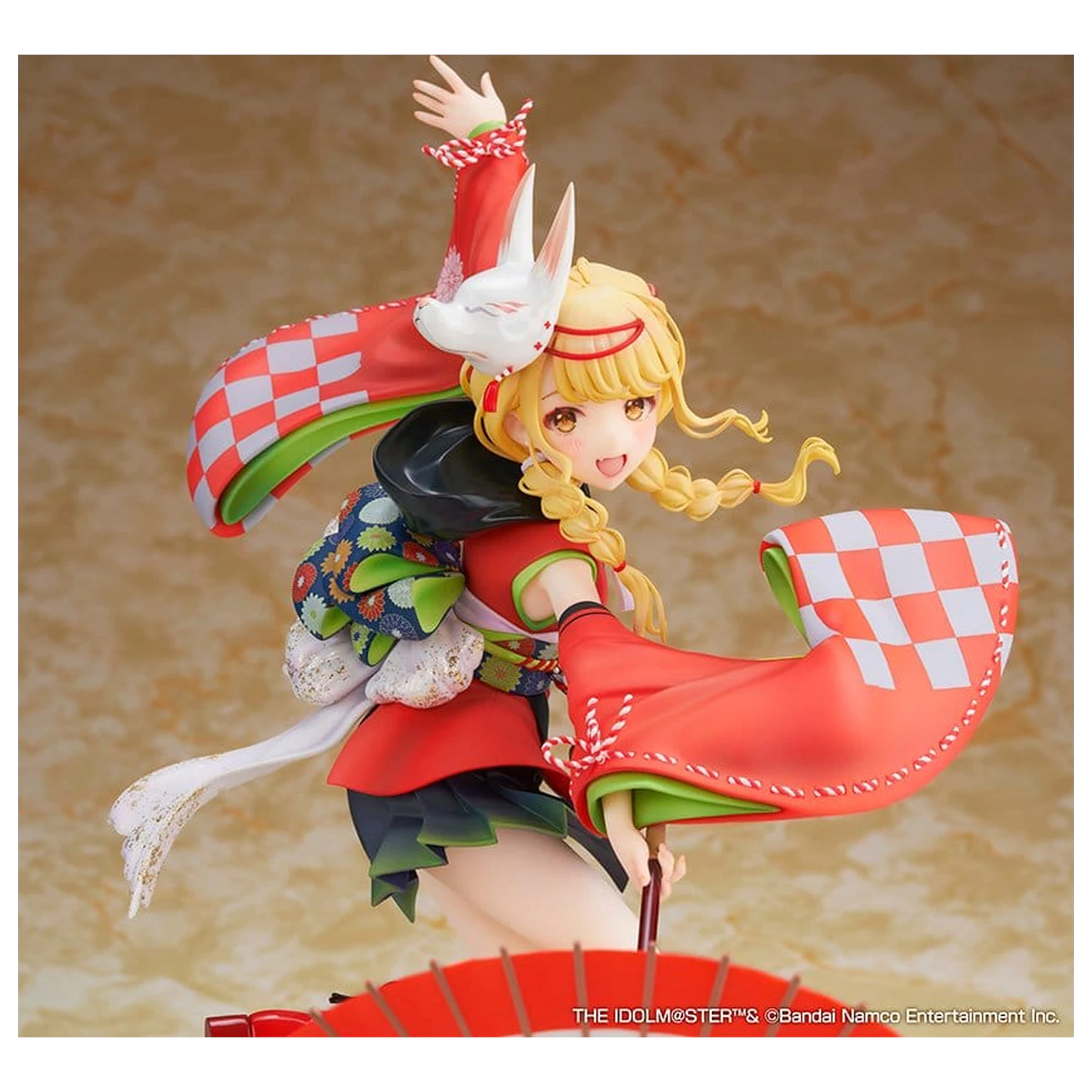 Gakuen The Idolmaster 1/7 Kotone Fujita Kamurogiku Ver. PVC figura 27 cm termékfotó