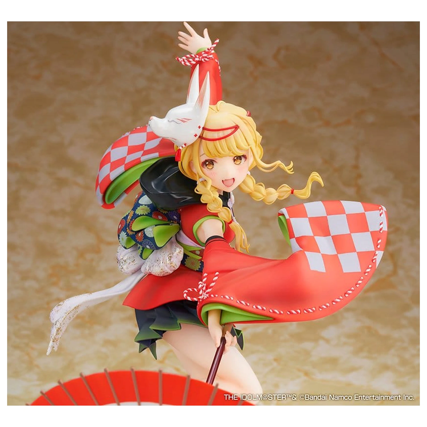 Gakuen The Idolmaster 1/7 Kotone Fujita Kamurogiku Ver. PVC figura 27 cm termékfotó