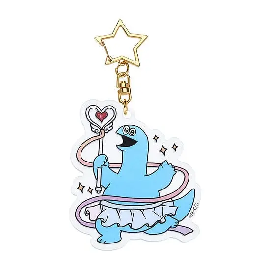 Gal &amp; Dino GoodSmile Moment Glow-in-the-Dark Rhythmic Gymnastics kulcstartó 8 cm termékfotó
