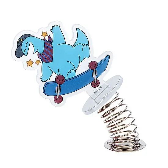 Gal &amp; Dino GoodSmile Moment Rocking Acrylic Stand Skateboarding 10 cm termékfotó