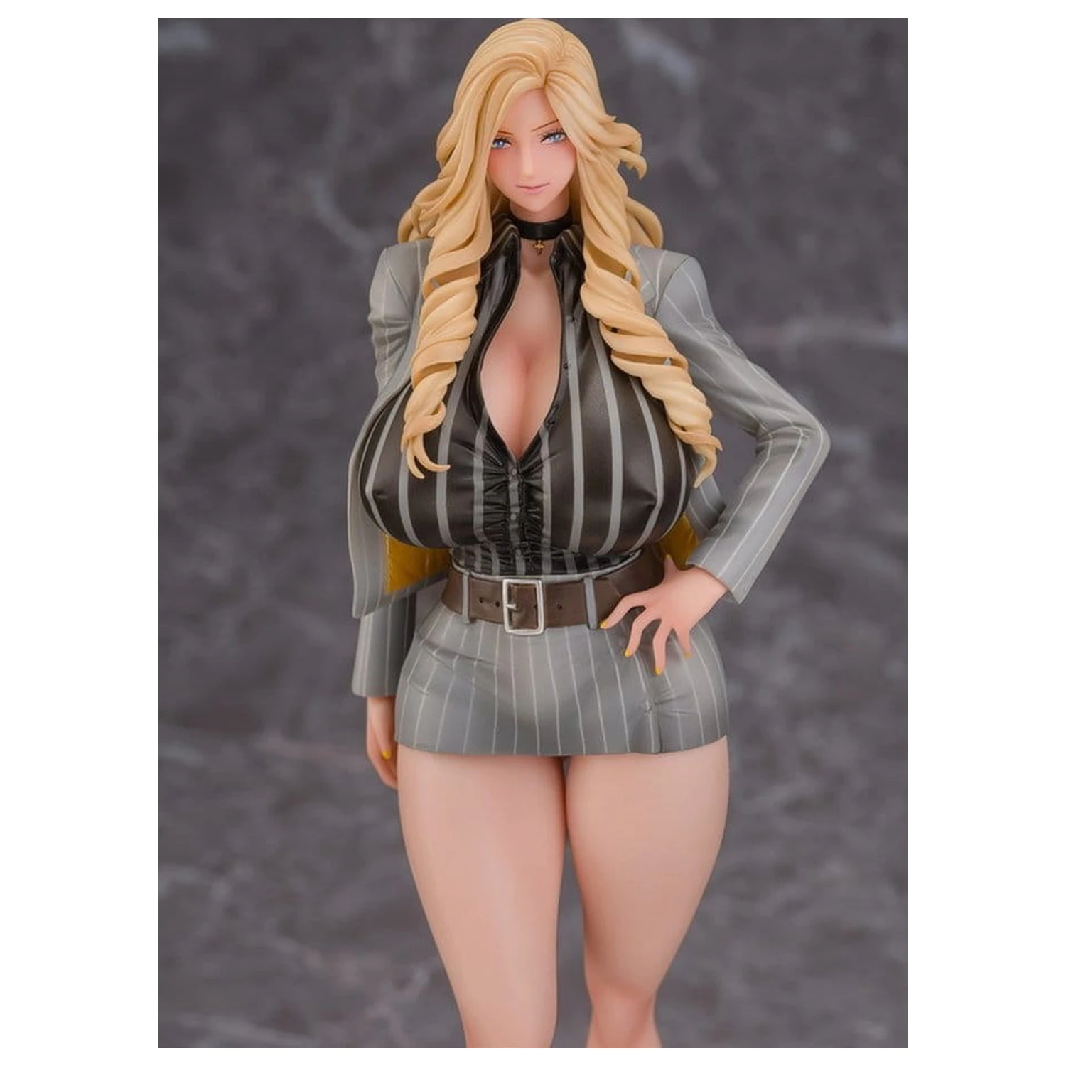 Gal Ane Shachou to Harem Office 1/7 Nishigori Ai (Grey Suit Ver.) PVC figura 26 cm termékfotó