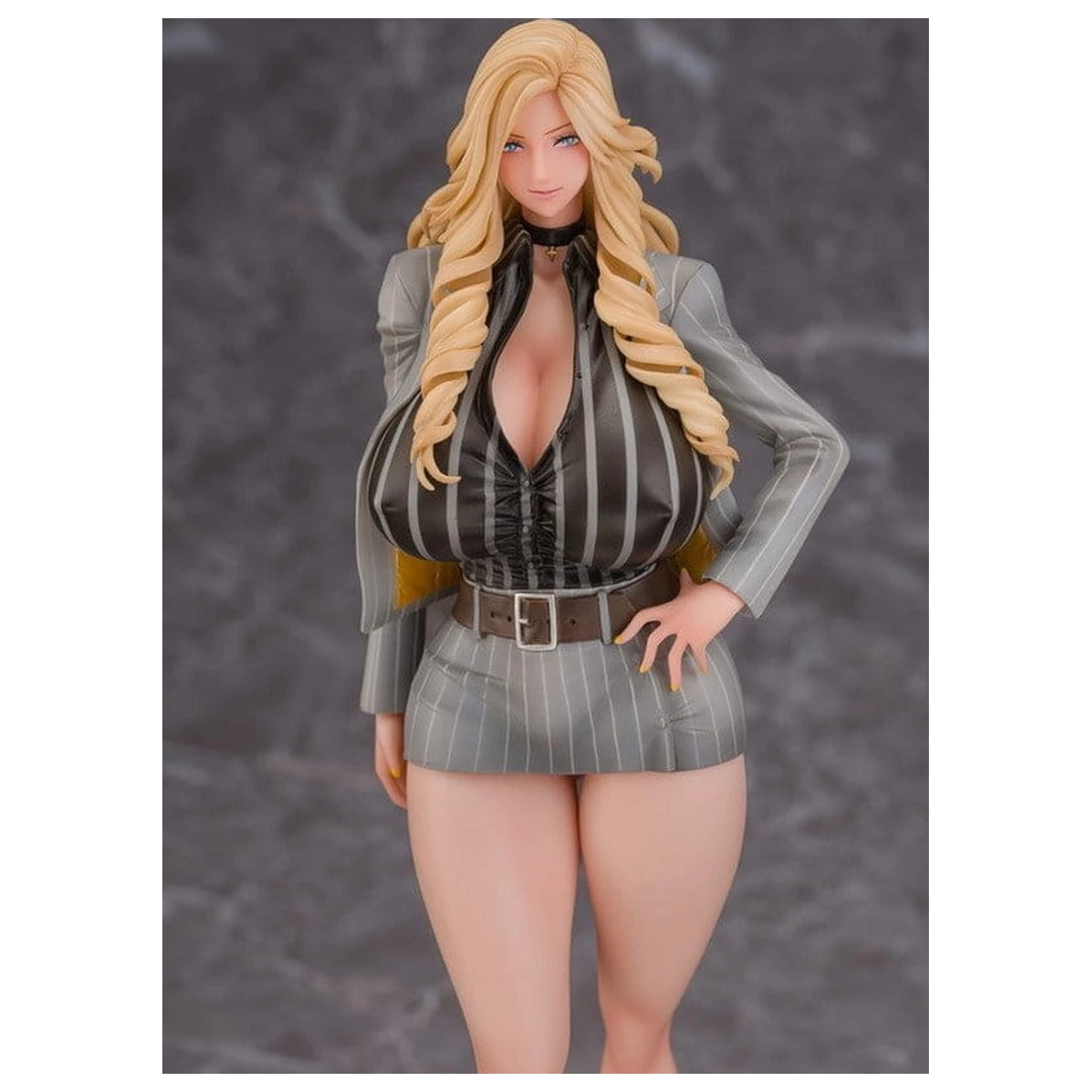 Gal Ane Shachou to Harem Office 1/7 Nishigori Ai (Grey Suit Ver.) Wholesome Ver. PVC figura 26 cm termékfotó