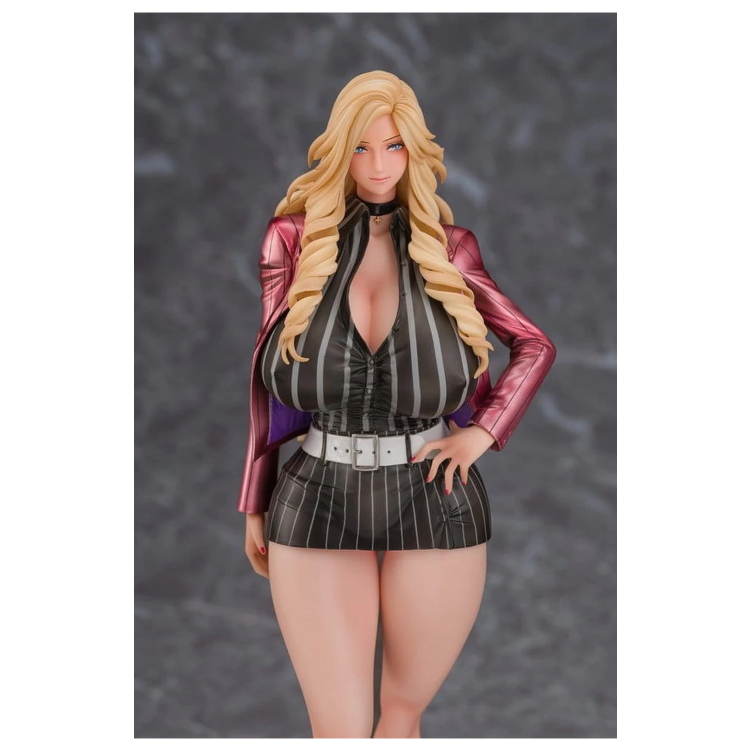 Gal Ane Shachou to Harem Office 1/7 Nishigori Ai (Red Suit Ver.) PVC figura 26 cm termékfotó