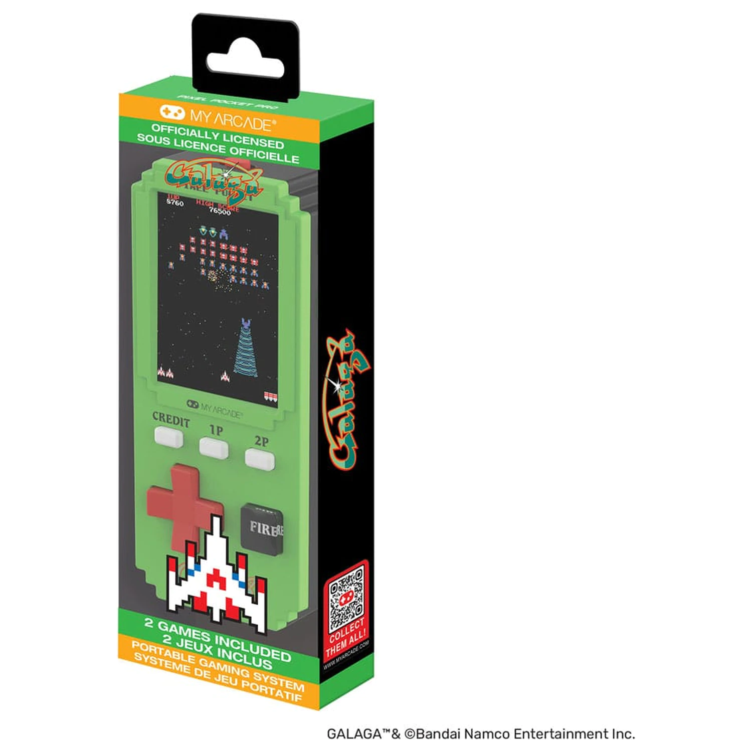 Galaga Portable Gaming System Pixel Pocket Pro konzol termékfotó