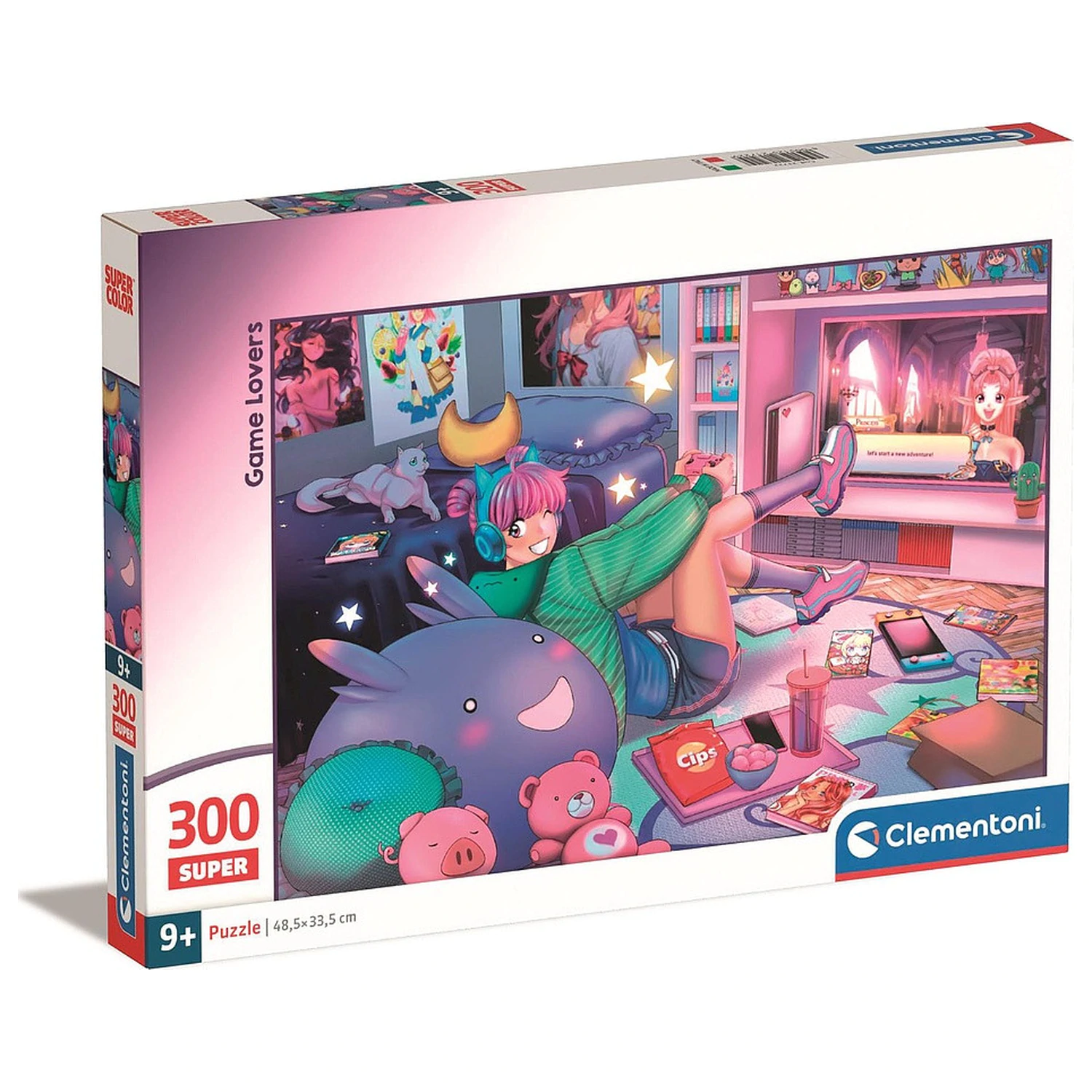 Game Lovers 300 db-os puzzle Clementoni termékfotó