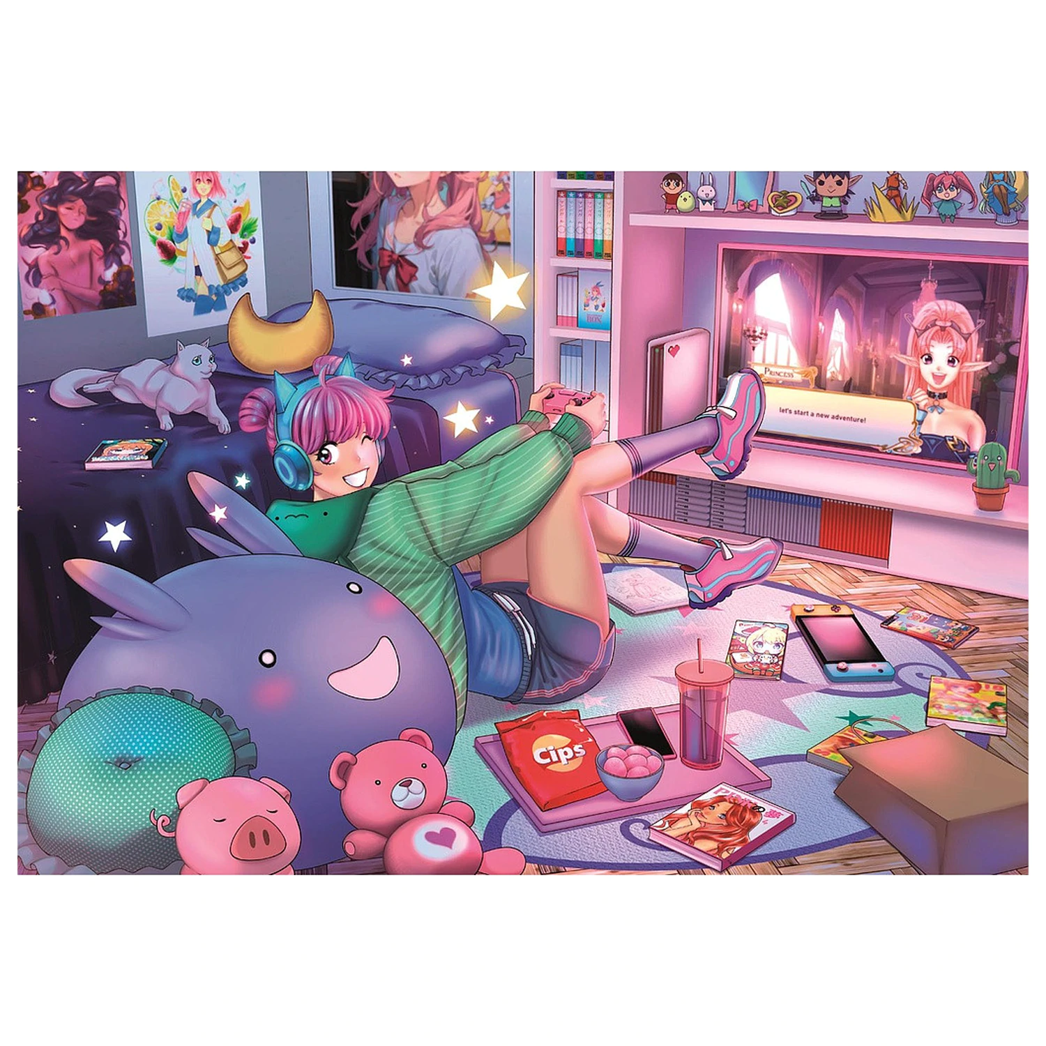 Game Lovers 300 db-os puzzle Clementoni termékfotó