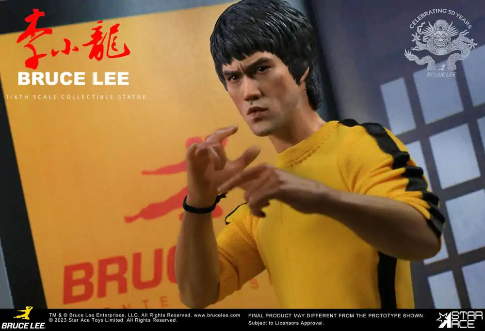 Game of Death My Favourite Movie 1/6 Billy Lo (Bruce Lee) Deluxe Version szobor figura 30 cm termékfotó