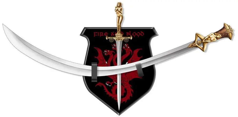 Game of Thrones 1/1 Daario's Ladies Arakh &amp; Stiletto replika termékfotó