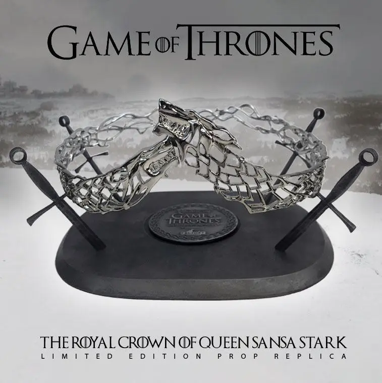 Game of Thrones 1/1 Prop The Royal Crown Of Queen Sansa Stark Limitált kiadás replika 25 cm termékfotó