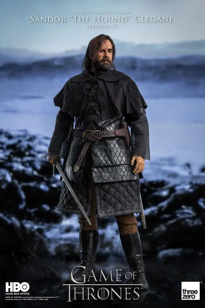 Game of Thrones 1/6 Sandor The Hound Clegane (Season 7) akciófigura 33 cm termékfotó