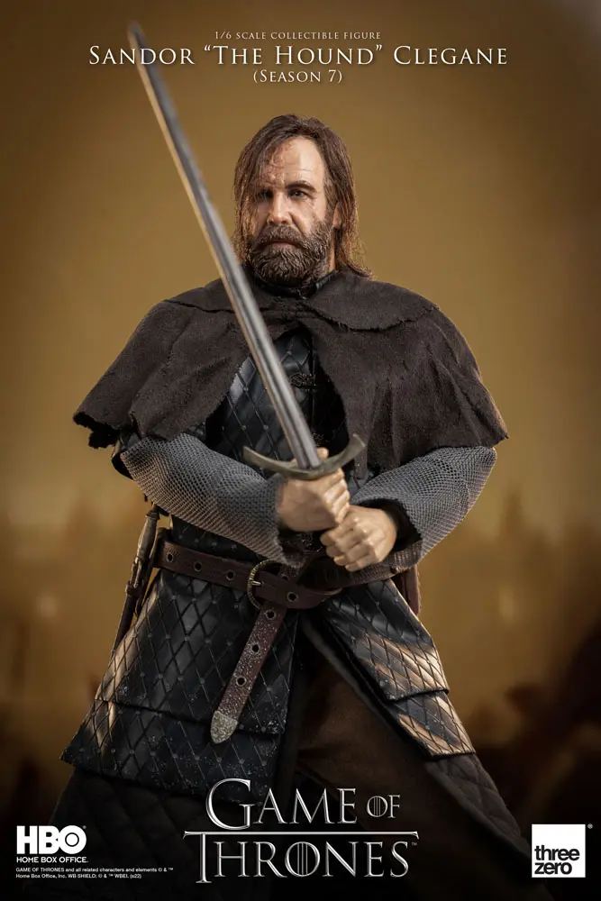 Game of Thrones 1/6 Sandor The Hound Clegane (Season 7) akciófigura 33 cm termékfotó