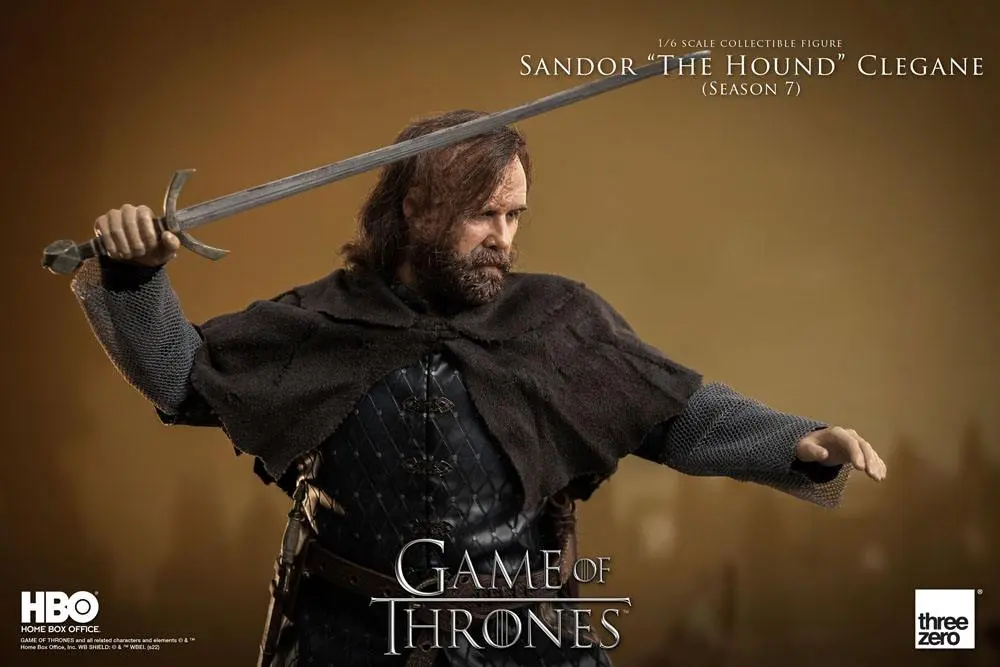 Game of Thrones 1/6 Sandor The Hound Clegane (Season 7) akciófigura 33 cm termékfotó