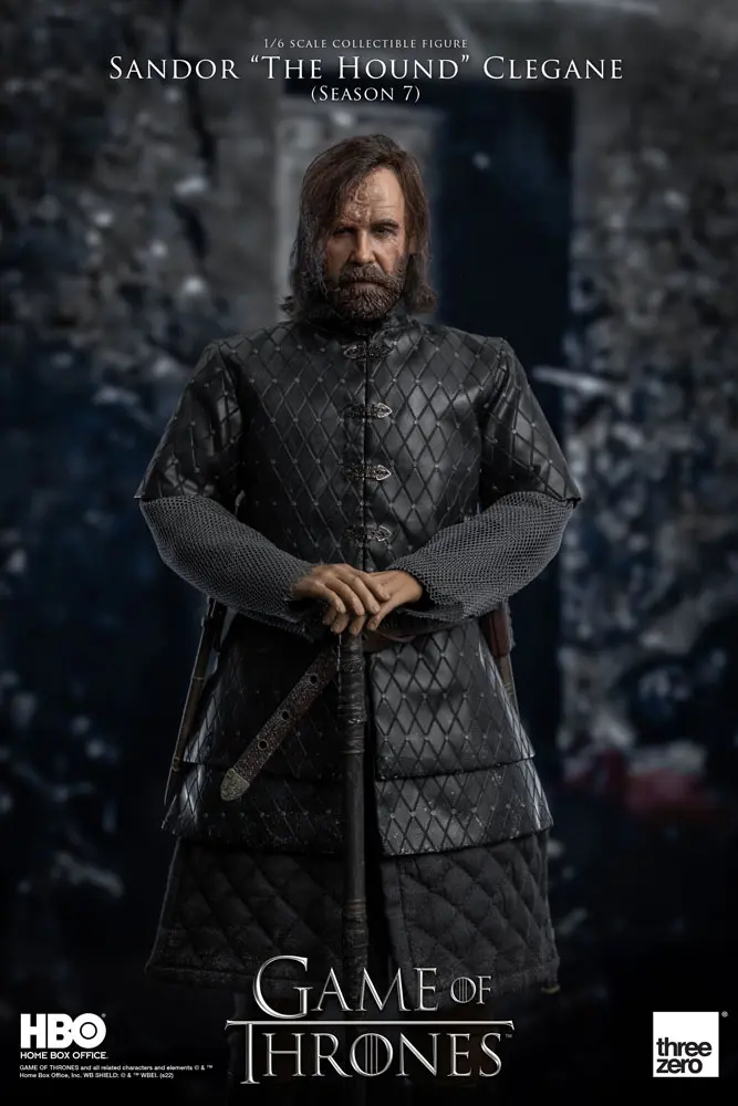 Game of Thrones 1/6 Sandor The Hound Clegane (Season 7) akciófigura 33 cm termékfotó