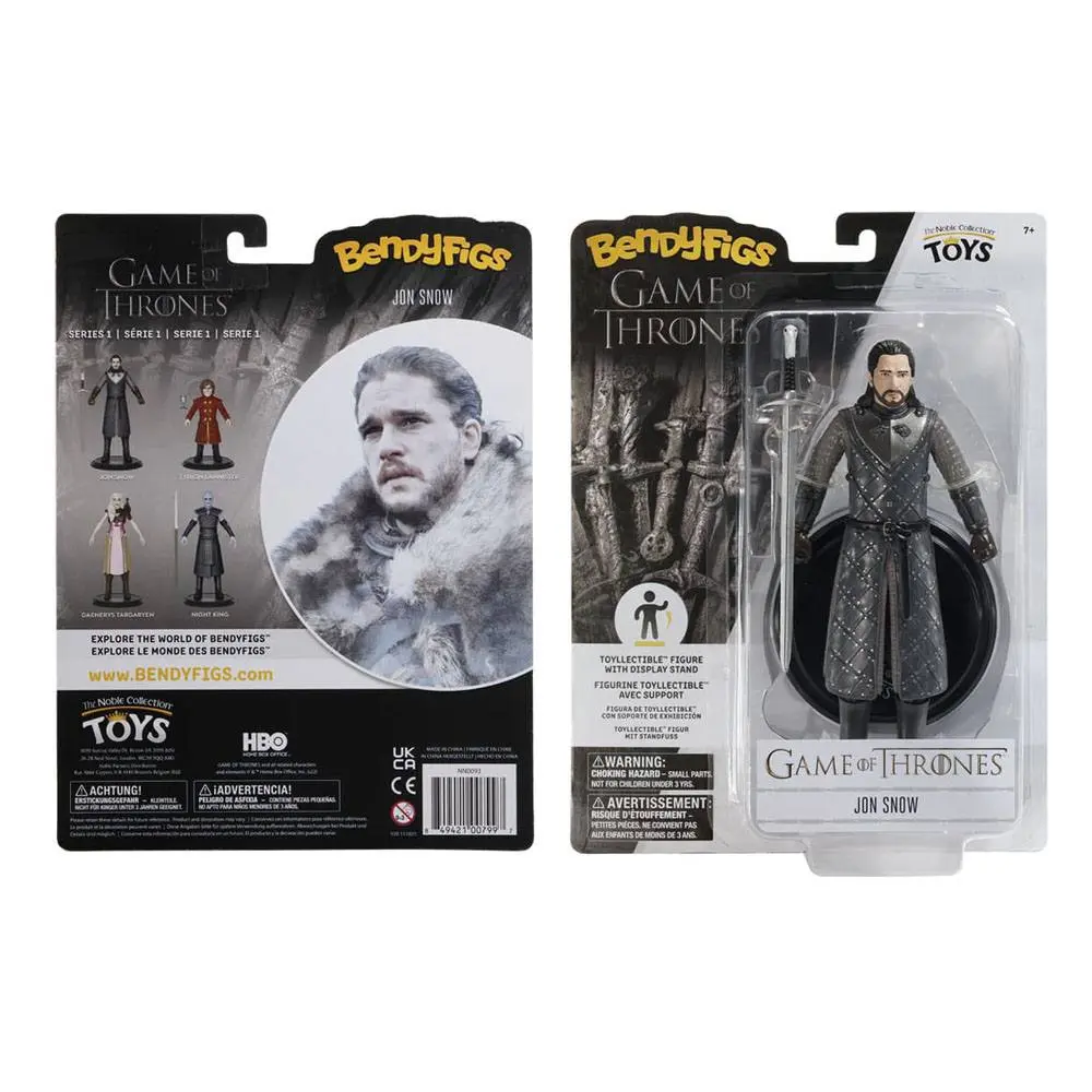 Game of Thrones Bendyfigs Bendable figura Jon Snow 18 cm termékfotó