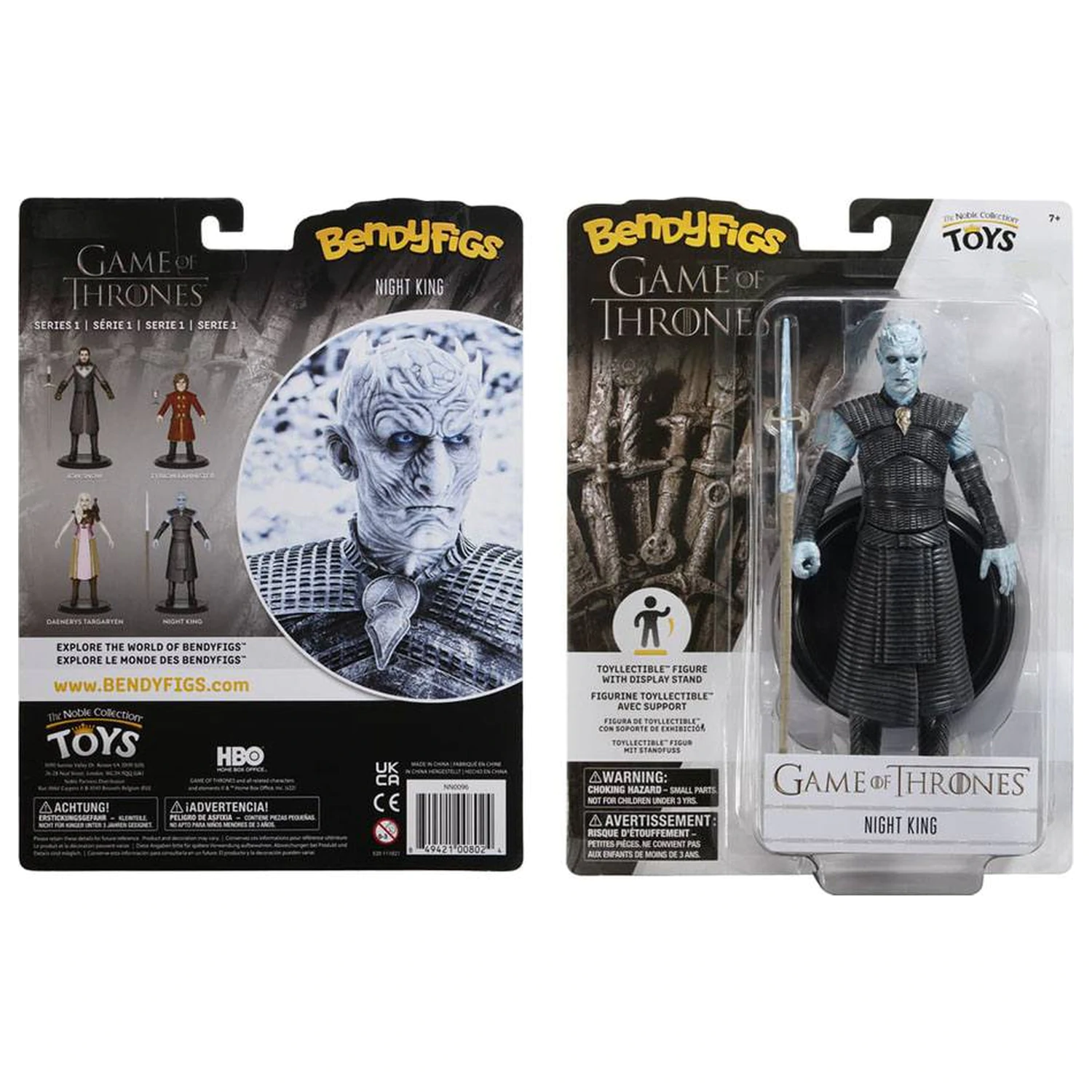 Game of Thrones Bendyfigs Bendable figura The Night King 19 cm termékfotó
