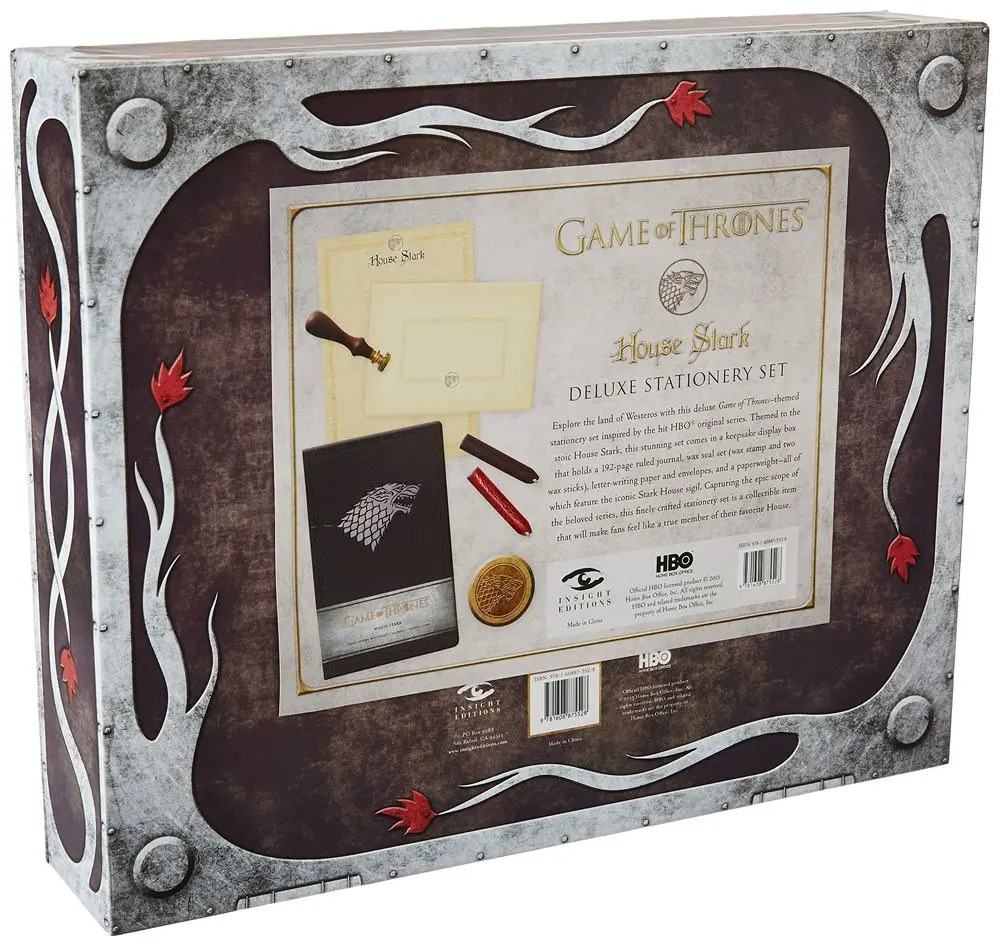 Game of Thrones Deluxe House Stark írószer csomag termékfotó