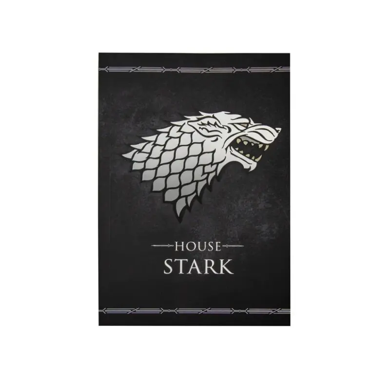 Game of Thrones House Stark jegyzetfüzet termékfotó