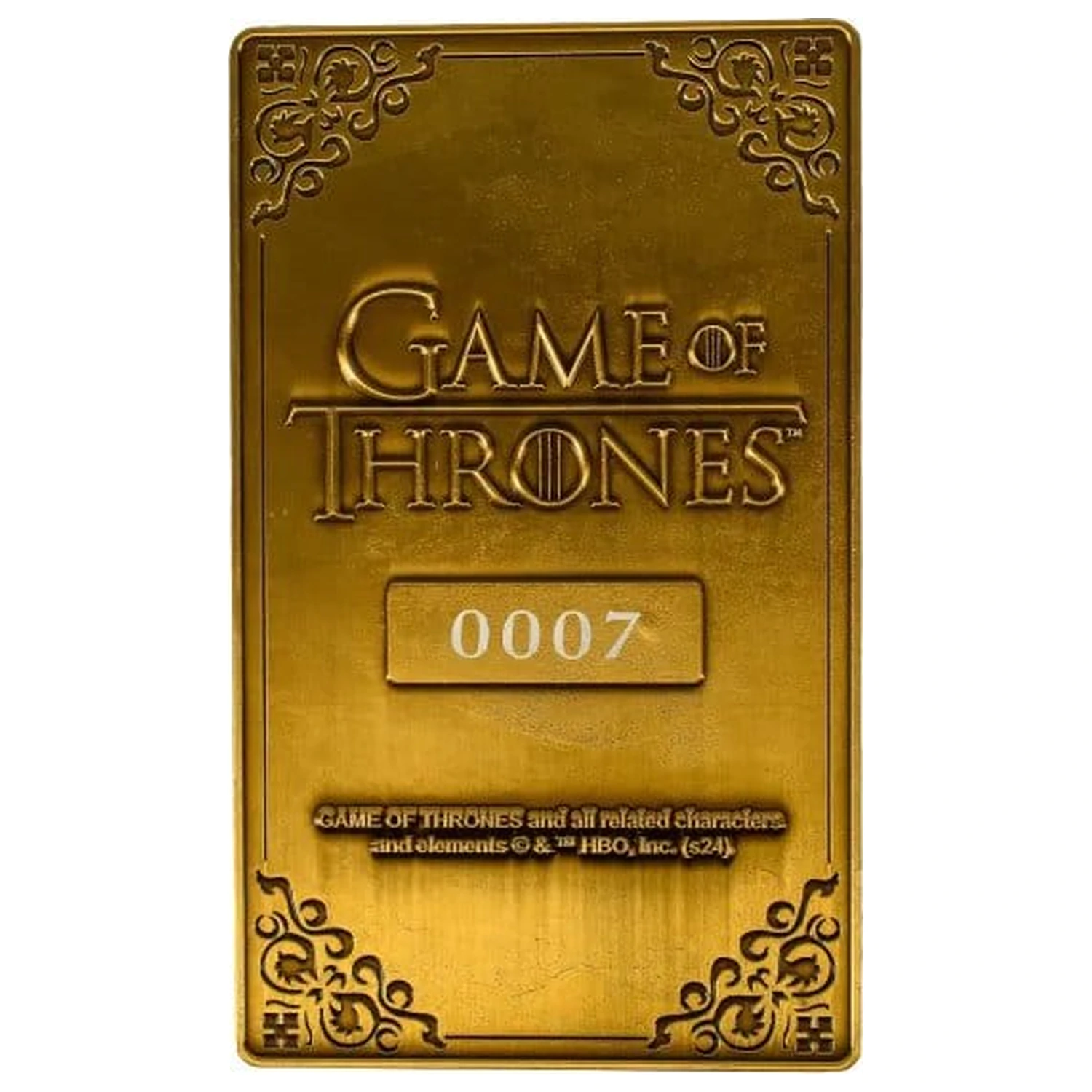 Game of Thrones Ingot Map of Westeros termékfotó