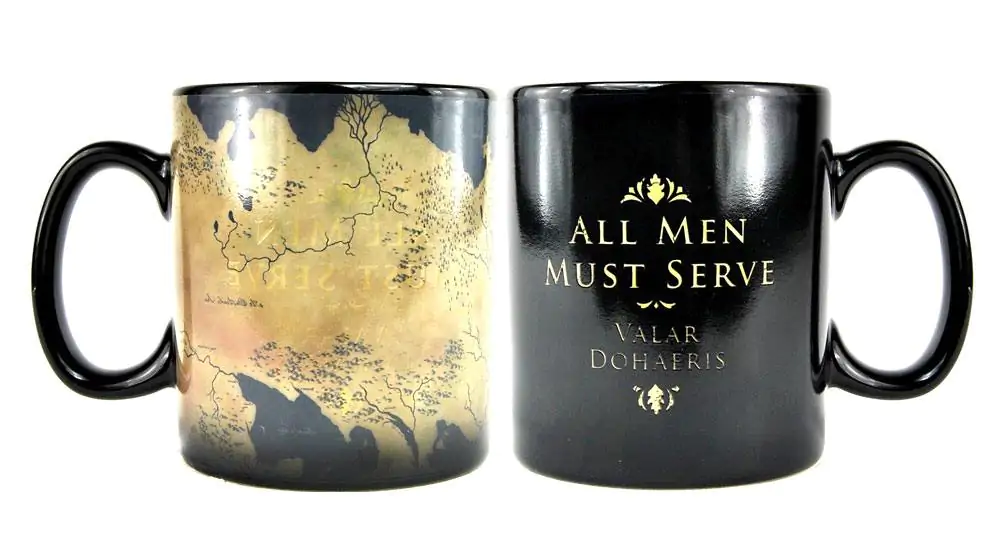 Game of Thrones Map hőre változó bögre termékfotó