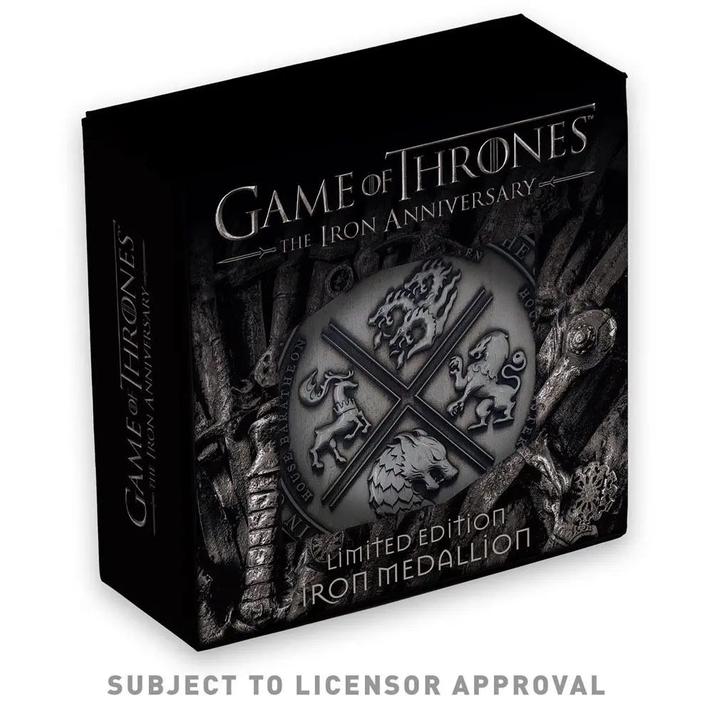Game of Thrones Medallion Iron Limitált kiadás termékfotó