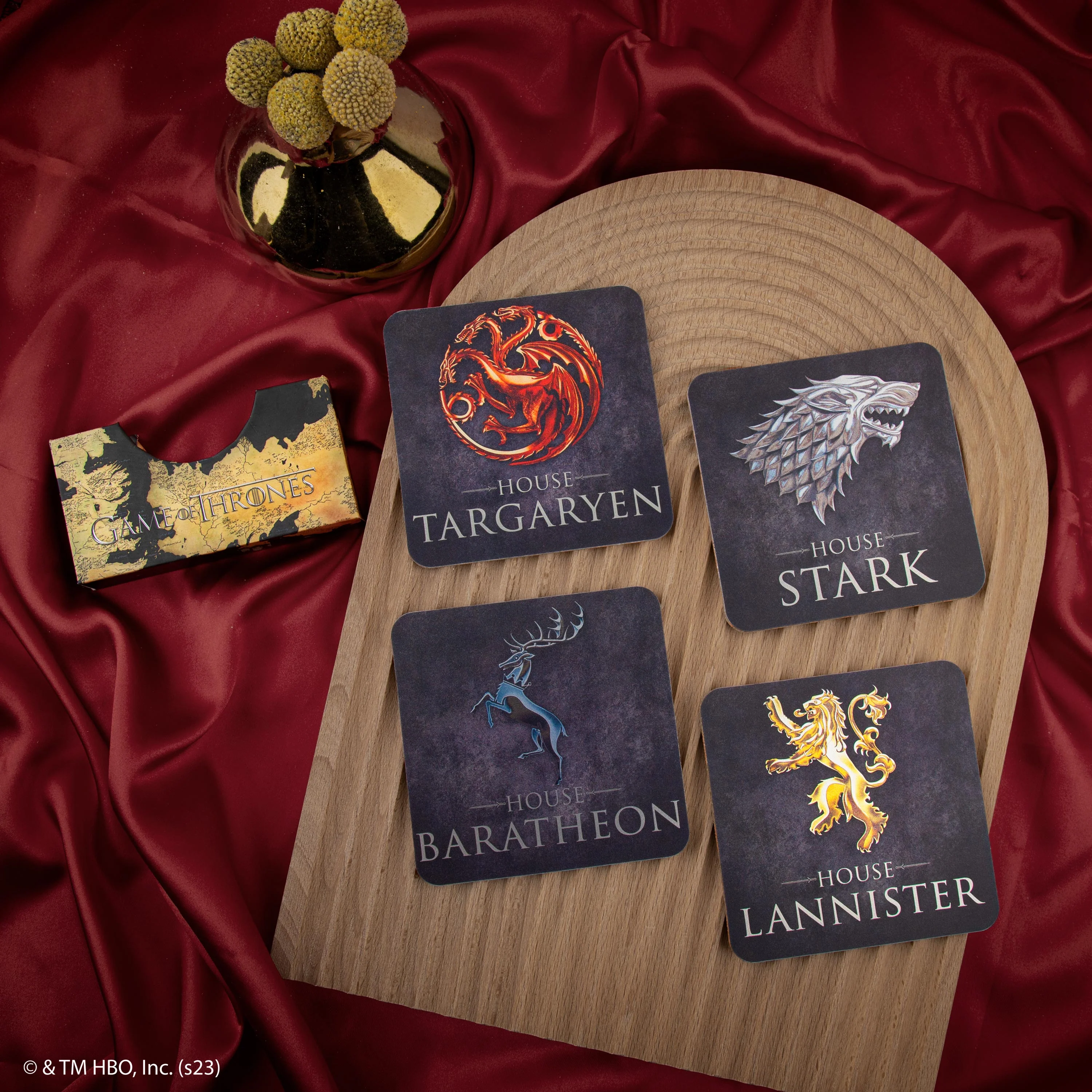 Game of Thrones Coaster Set Sigil termékfotó