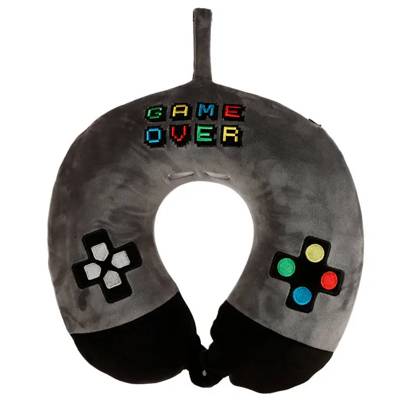 Game Over memóriahabos nyakpárna utazópárna termékfotó