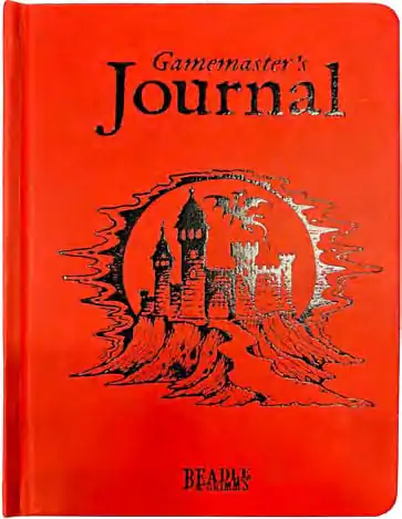 Gamemaster's Journal A5 jegyzetfüzet termékfotó