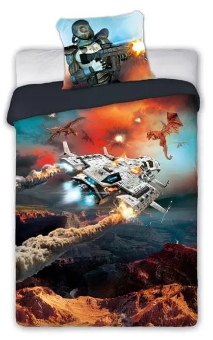 Gamer ágyneműhuzat 140×200cm, 70×90 cm termékfotó