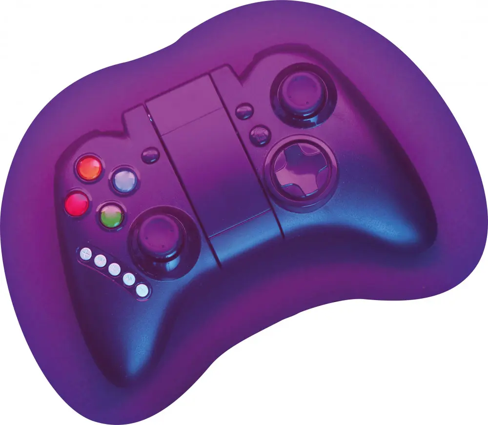 Gamer formapárna, díszpárna 36*30 cm termékfotó