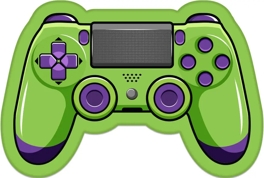 Gamer formapárna, díszpárna 50*36 cm termékfotó