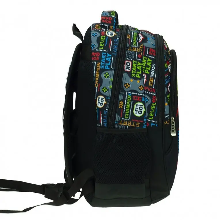Gamer iskolatáska, táska 40 cm termékfotó