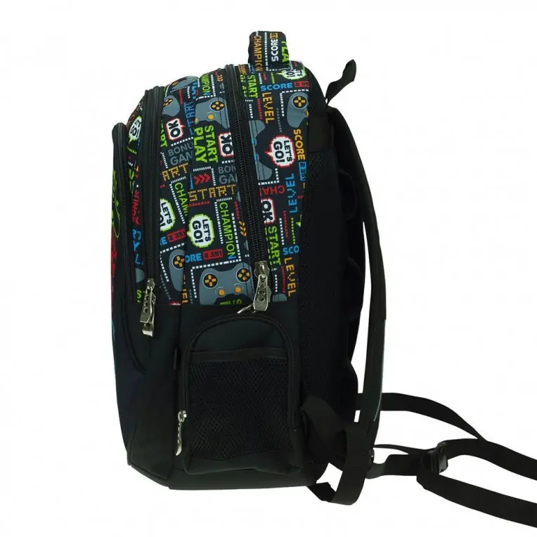Gamer iskolatáska, táska 40 cm termékfotó